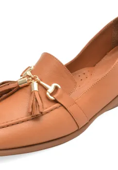 Mocasini IMAGE maro, 261228, din piele naturala imagine