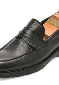 Mocasini LE COLONEL negri, 72305, din piele naturala imagine