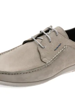 Mocasini OTTER gri, 3552, din nabuc imagine