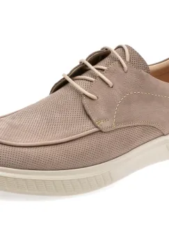 Mocasini OTTER gri, 4193, din nabuc imagine