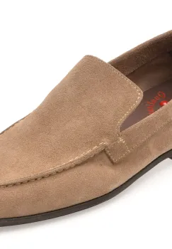 Mocasini OTTER gri, 5014, din piele intoarsa imagine