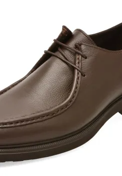 Mocasini OTTER maro, E4042, din piele naturala imagine