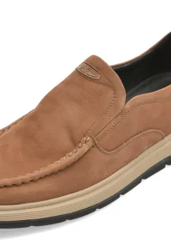 Mocasini OTTER maro, E660010, din piele naturala imagine