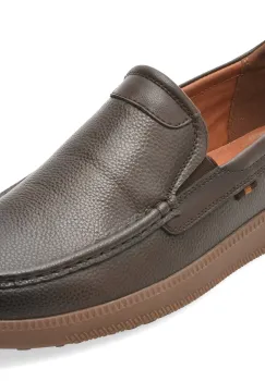 Mocasini OTTER maro, FM60012, din piele naturala imagine