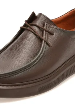 Mocasini OTTER maro, GNY617, din piele naturala imagine