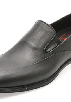 Mocasini OTTER negri, 400306, din piele naturala imagine
