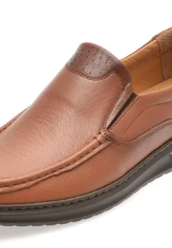 Mocasini SHOWMAN maro, SH4101, din piele naturala imagine