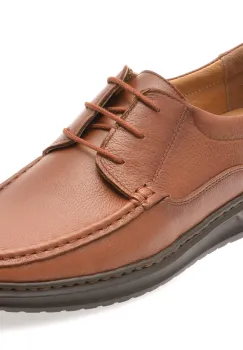 Mocasini SHOWMAN maro, SH4102, din piele naturala imagine
