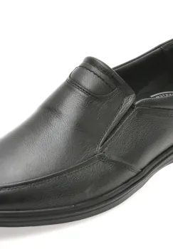 Mocasini SHOWMAN negri, SH8502, din piele naturala imagine