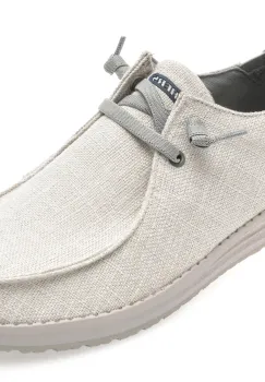 Mocasini SKECHERS gri, 210726, din material textil imagine