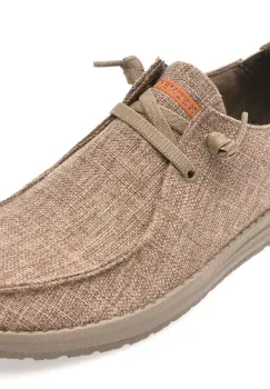 Mocasini SKECHERS gri, MELSON, din material textil imagine