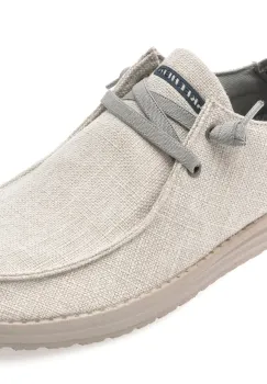 Mocasini SKECHERS gri, MELSON, din material textil imagine