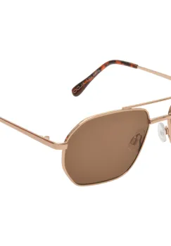 Ochelari de soare ALDO aurii, 14241599, din metal imagine