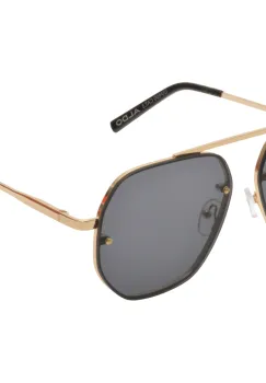 Ochelari de soare ALDO aurii, FRANKLINN 710, din metal imagine