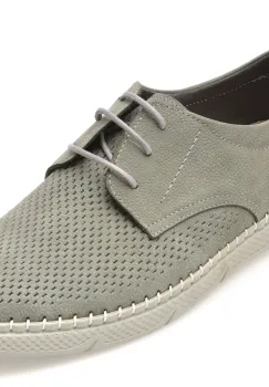 Pantofi BITE THE BULLET gri, 1823, din nabuc imagine