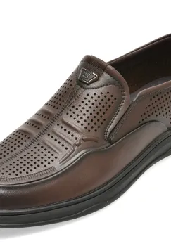 Pantofi BITE THE BULLET maro, 25L2103, din piele naturala imagine