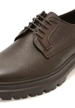 Pantofi BITE THE BULLET maro, BLE3344, din piele naturala imagine