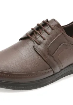 Pantofi BITE THE BULLET maro, BRL901, din piele naturala imagine