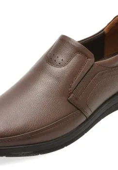 Pantofi BITE THE BULLET maro, BRL902, din piele naturala imagine