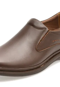 Pantofi BITE THE BULLET maro, FL510, din piele naturala imagine