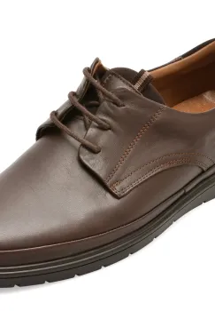 Pantofi BITE THE BULLET maro, RM110, din piele naturala imagine