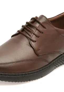 Pantofi BITE THE BULLET maro, RZ002, din piele naturala imagine