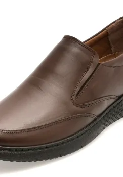 Pantofi BITE THE BULLET maro, RZ003, din piele naturala imagine