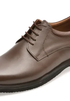 Pantofi BITE THE BULLET maro, RZ004, din piele naturala imagine