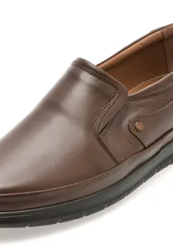 Pantofi BITE THE BULLET maro, RZ006, din piele naturala imagine