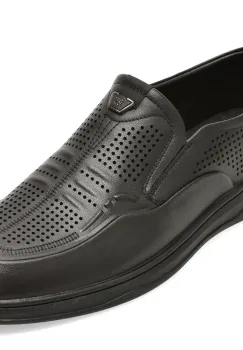 Pantofi BITE THE BULLET negri, 25L2103, din piele naturala imagine