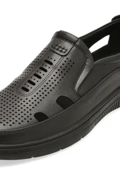 Pantofi BITE THE BULLET negri, 8501, din piele naturala imagine
