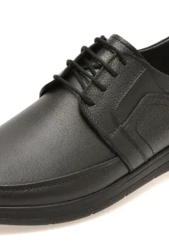 Pantofi BITE THE BULLET negri, BL901, din piele naturala imagine
