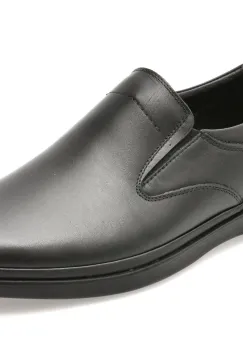 Pantofi BITE THE BULLET negri, FL327, din piele naturala imagine