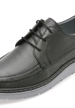 Pantofi BITE THE BULLET negri, NR228E, din piele naturala imagine