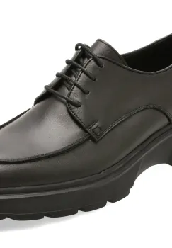 Pantofi BITE THE BULLET negri, RM101, din piele naturala imagine