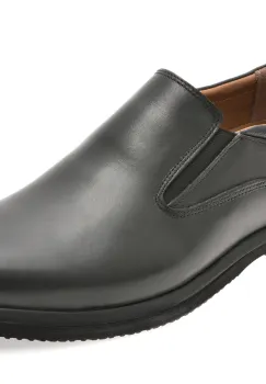 Pantofi BITE THE BULLET negri, RZ005, din piele naturala imagine