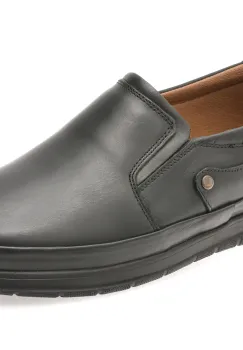 Pantofi BITE THE BULLET negri, RZ006, din piele naturala imagine
