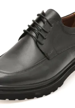 Pantofi BITE THE BULLET negri, RZ311, din piele naturala imagine