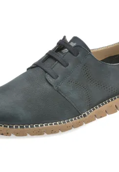 Pantofi CALLAGHAN albastri, 43200, din piele naturala imagine