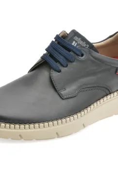 Pantofi CALLAGHAN bleumarin, 53505, din piele naturala imagine