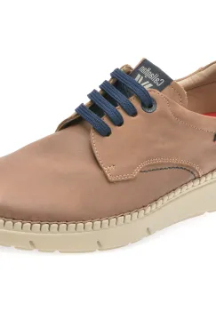 Pantofi CALLAGHAN gri, 53505, din piele naturala imagine