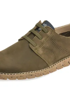 Pantofi CALLAGHAN kaki, 43200, din piele naturala imagine