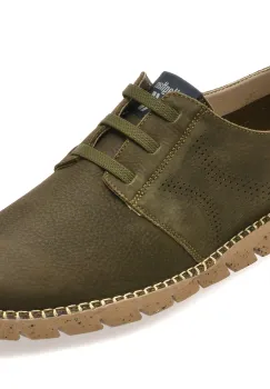 Pantofi CALLAGHAN kaki, 43200, din piele naturala imagine