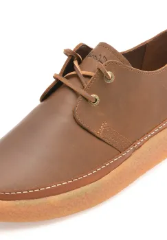 Pantofi CLARKS maro, CLARLOW, din piele naturala imagine