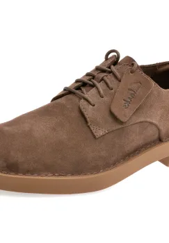 Pantofi CLARKS maro, MARTLAC, din piele intoarsa imagine