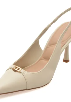 Pantofi eleganti ALDO albi, AUGUSTAS 110, din piele ecologica imagine