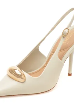 Pantofi eleganti ALDO albi, CAMBERLEY 121, din piele naturala imagine