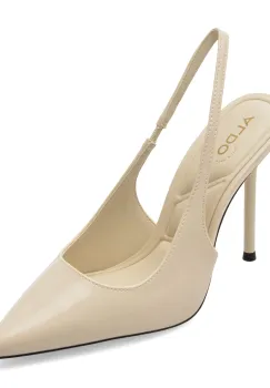 Pantofi eleganti ALDO albi, PUCKERUP 110, din piele ecologica imagine