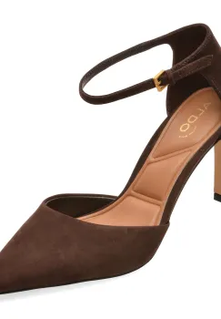 Pantofi eleganti ALDO maro, MERLO 201, din nabuc imagine