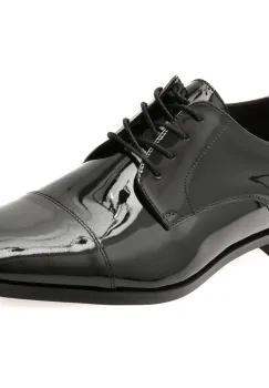 Pantofi eleganti ALDO negri, CALLAHAN 009, din piele naturala lacuita imagine